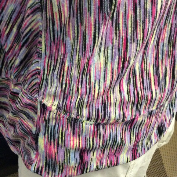 100% bamboo batwing multicoloured sweater - Picture 9 of 10